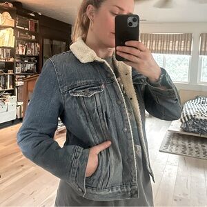 Levi’s Original Sherpa Denim Jacket